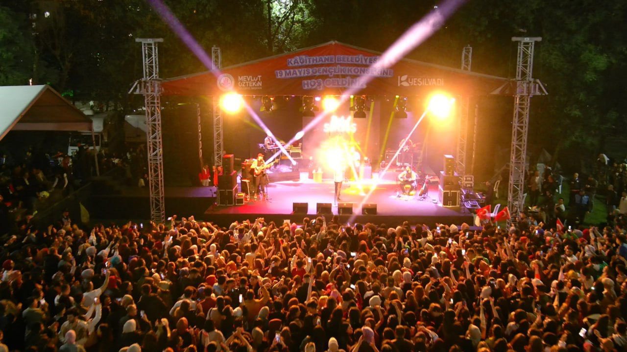 Kâğıthane Belediyesi Yeşil Vadi gençlik konserleri başladı!