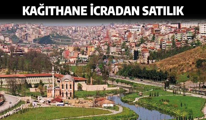İstanbul Kağıthane'de bodrum kat daire icradan satılıktır (1/2 Hissesi)