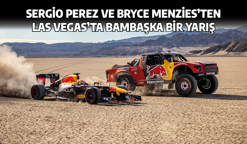 Sergio Perez ve Bryce Menzies’ten Las Vegas’ta Bambaşka Bir Yarış
