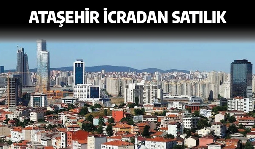 İstanbul Ataşehir'de brüt 105 m2 daire icradan satılıktır (çoklu satış)