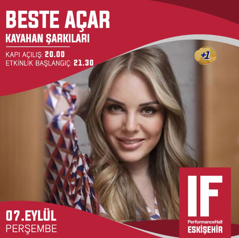 Efsane Kayahan şarkılarıyla Beste Açar seri konser turuna başlıyor
