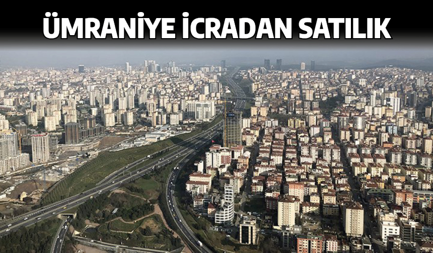 İstanbul Ümraniye'de icradan satılık daire