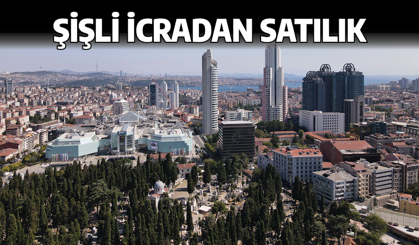 İstanbul Şişli'de 105/2400 arsa paylı mesken nitelikli bağımsız bölüm icradan satılıktır