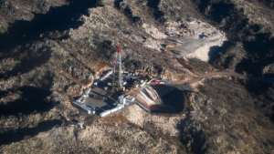 Gabar Dağı'ndaki petrol üretim çalışmaları havadan görüntülendi