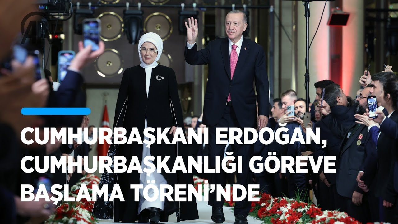 Cumhurbaşkanı Erdoğan, Cumhurbaşkanlığı Göreve Başlama Töreni'ne katıldı