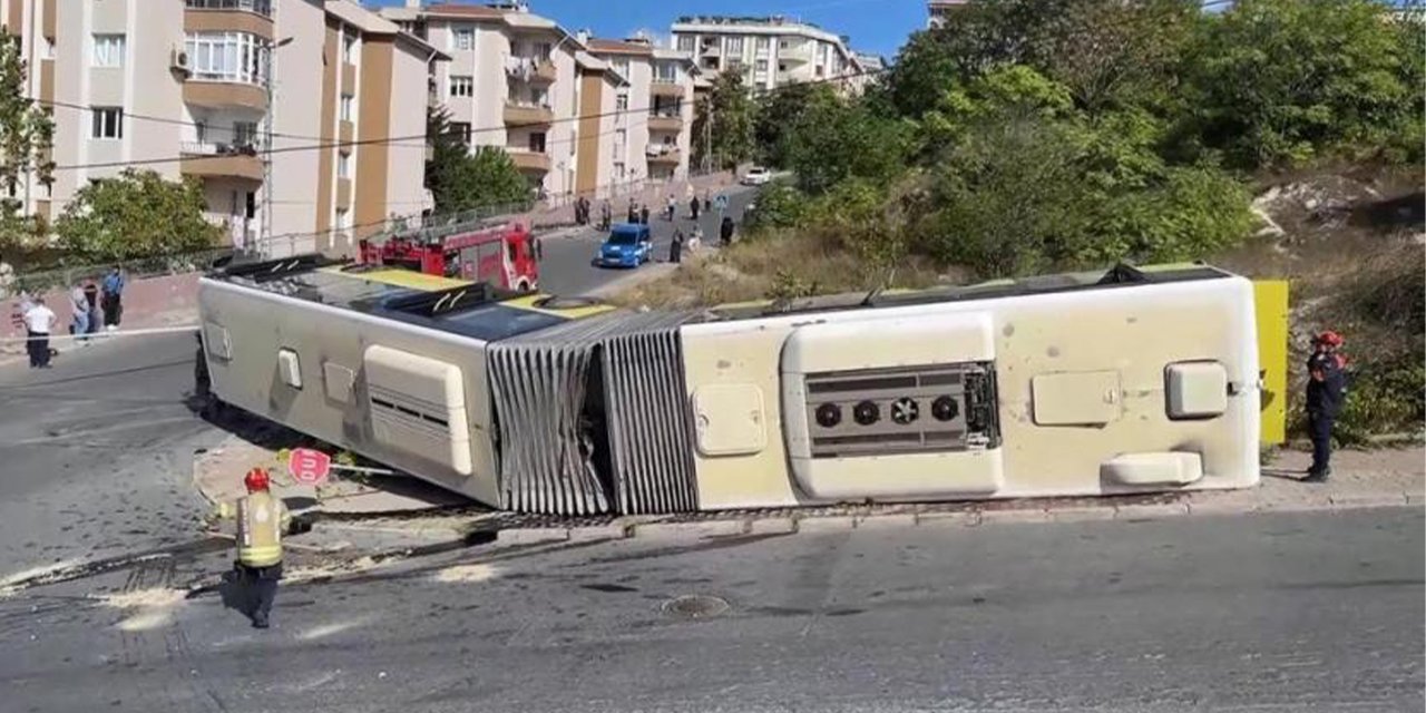 Başakşehir'de İETT Otobüsü Kazası: 7 Yaralı