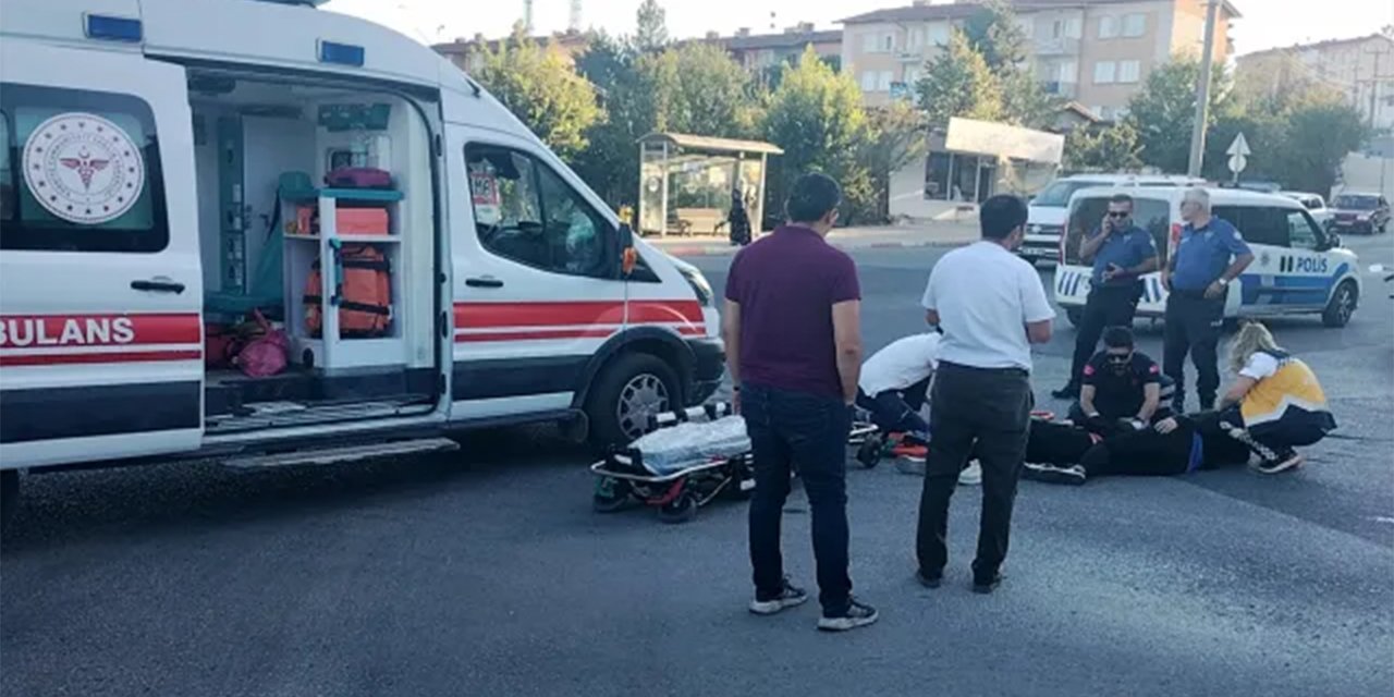 Karabük'te motosiklet kazası: 2 yaralı