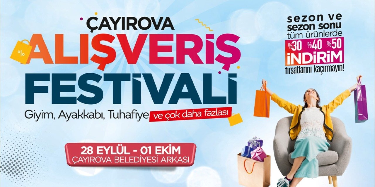 Kocaeli Büyükşehir Belediyesi, Çayırova'da Esnaf ve Vatandaşları Buluşturan Alışveriş Festivali Başlıyor!