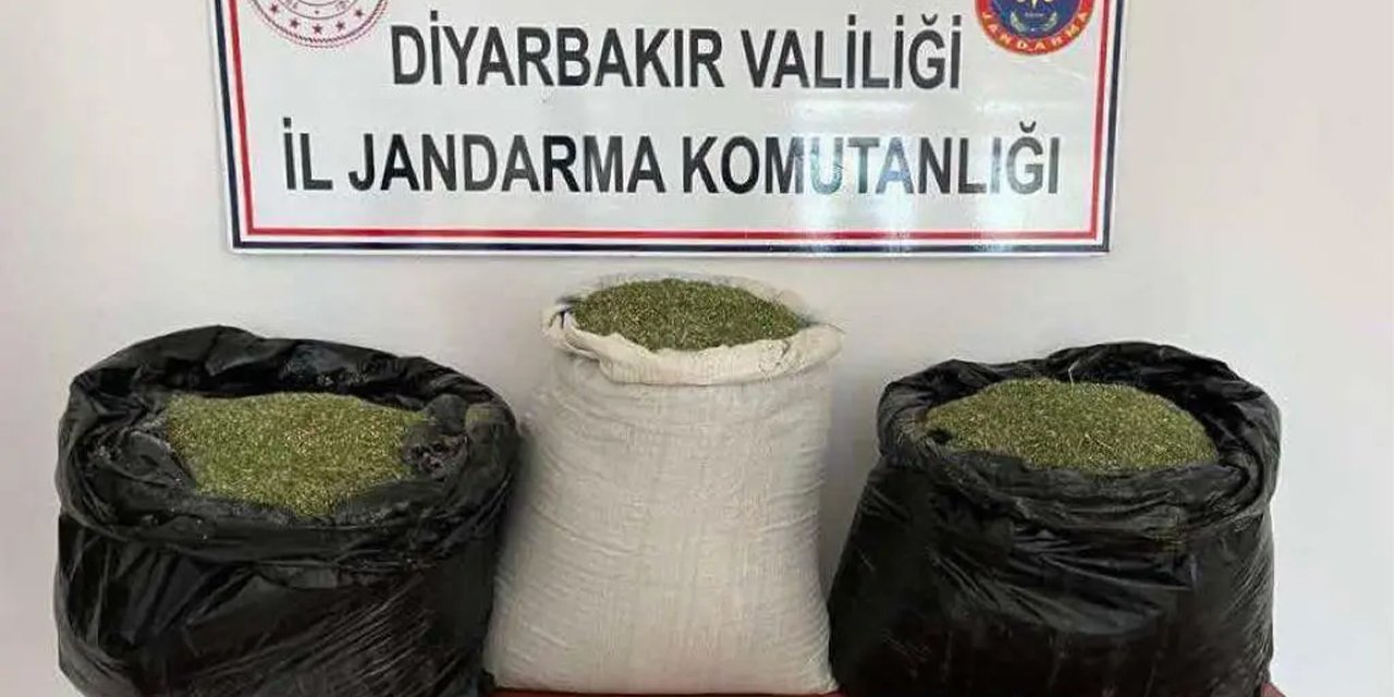 Diyarbakır'da Uyuşturucu Operasyonu: 121 kilo 600 gram esrar ele geçirildi