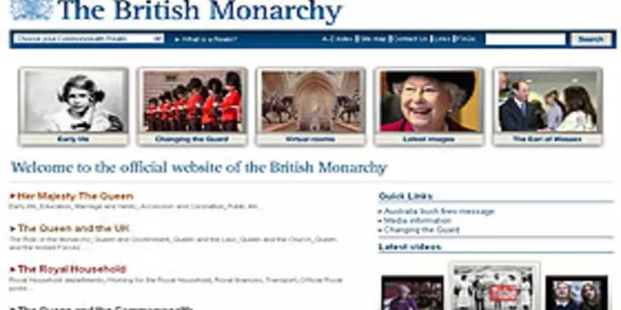 İngiliz kraliyet ailesinin resmi internet sitesine saldırı