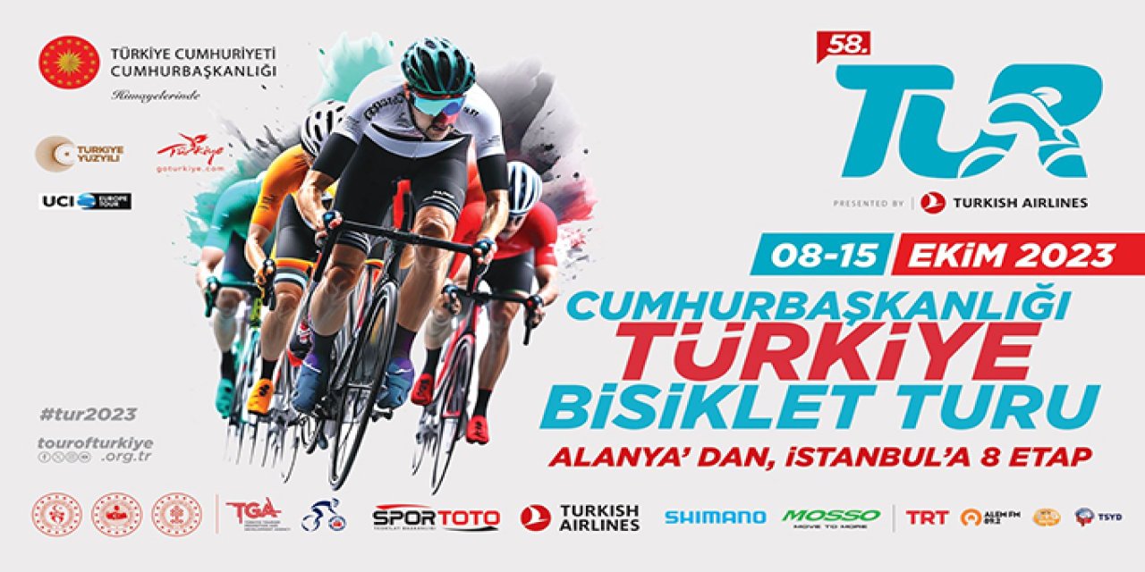 Antalya'da 58. Türkiye Bisiklet Turu Alanya Etabıyla Başlayacak