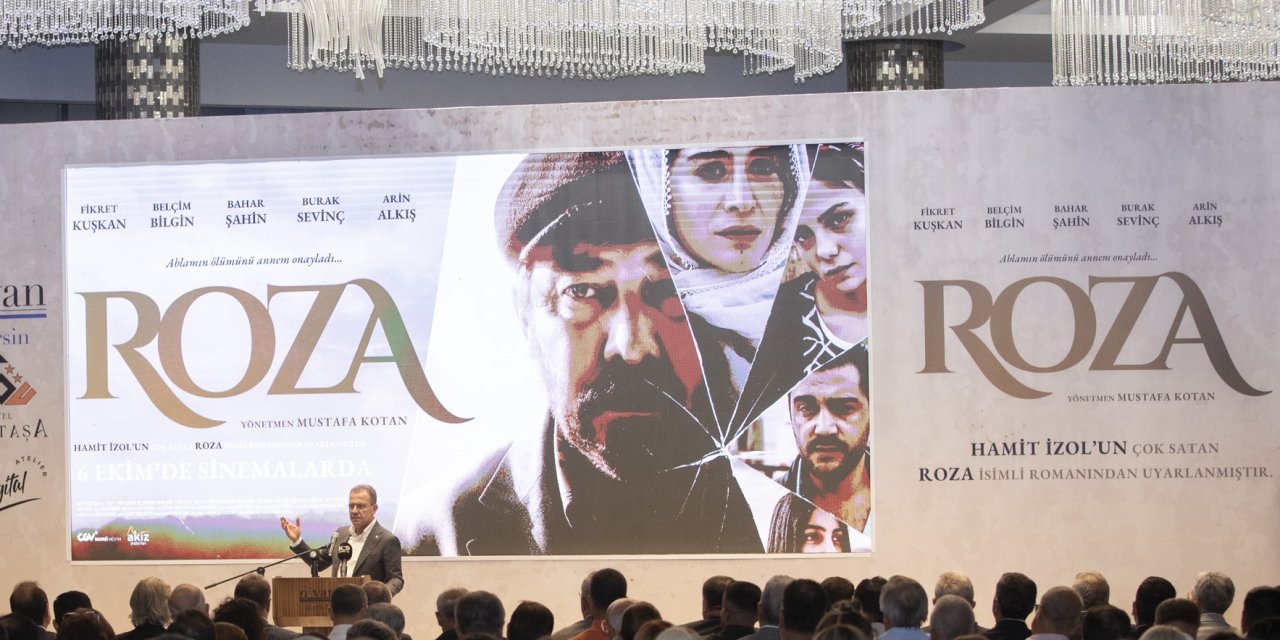 Hamit İzol'un Eserinden Uyarlanan 'Roza' Filminin Mersin'deki Özel Gösterimi