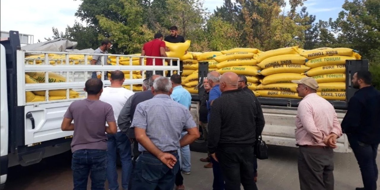 Tunceli'de çiftçilere 366 ton buğday tohumu dağıtıldı