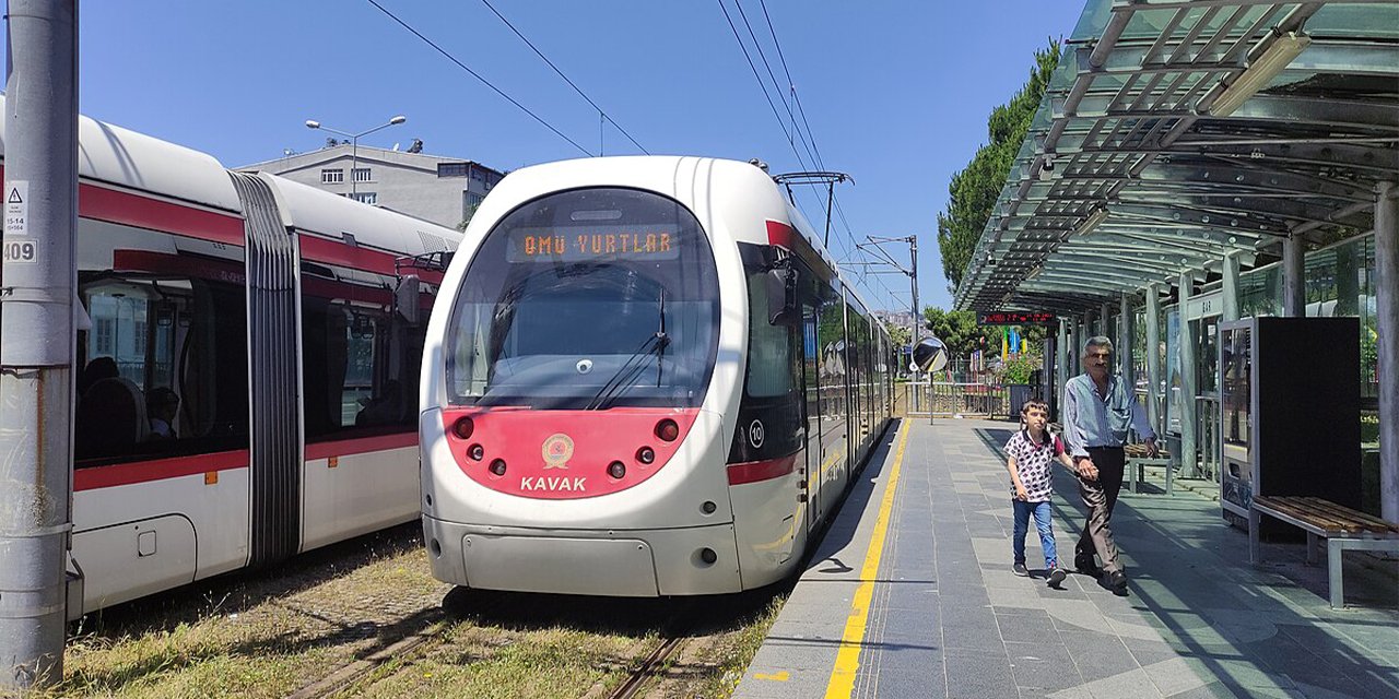 Samsun'a 10 yeni tramvay geliyor