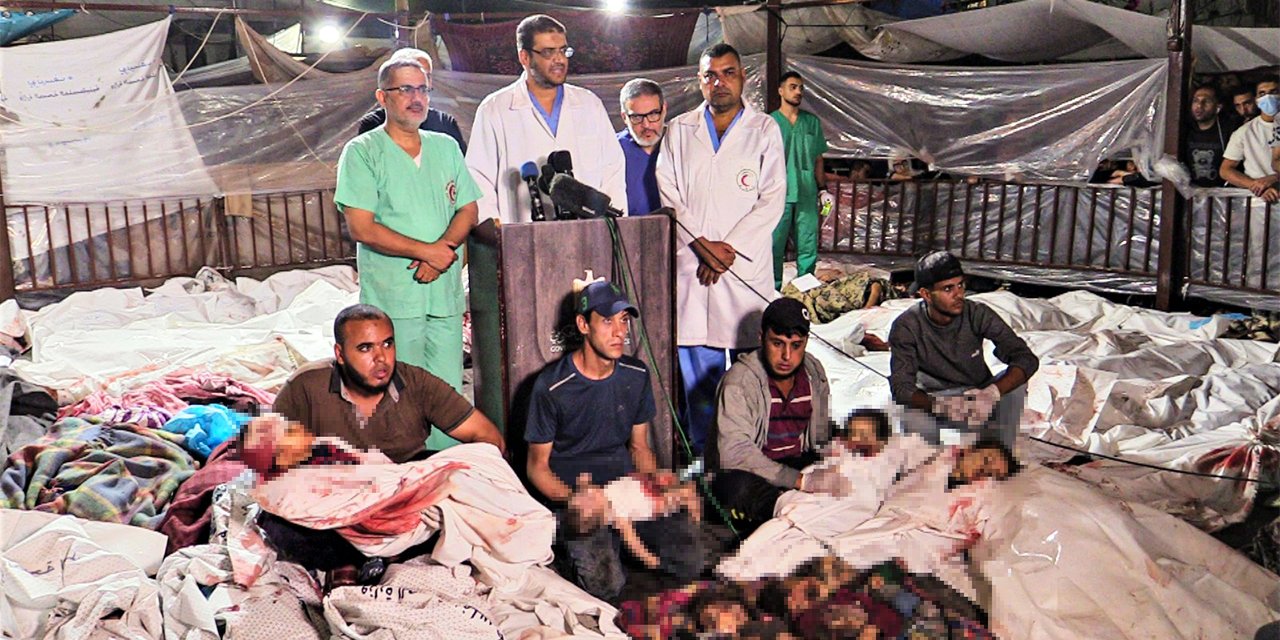 Gazze'deki Sağlık Bakanlığı Sözcüsü el-Kudra: Baptist Hastanesi katliamı benzersiz ve tarif edilemez