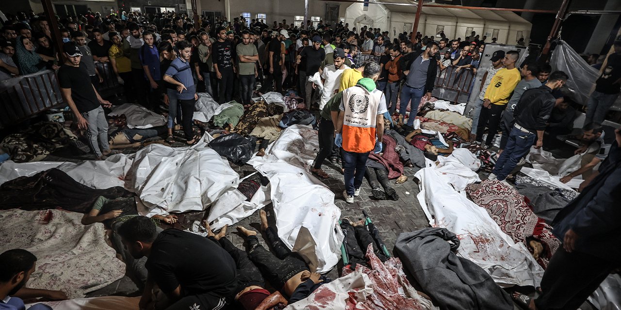 Gazze'de can kaybı 7 bin 703'e yükseldi
