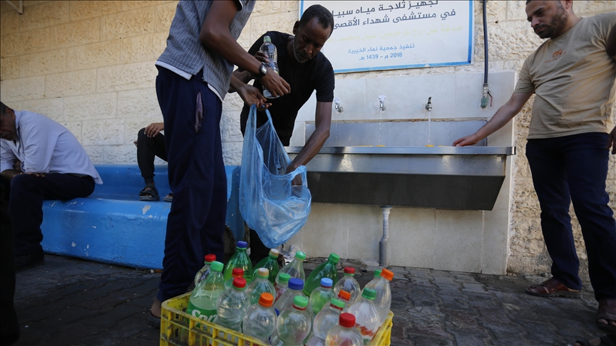 İnsan Hakları İzleme Örgütü: İsrail Gazze’nin suyunu keserek 600 bin insanı temiz susuz bıraktı