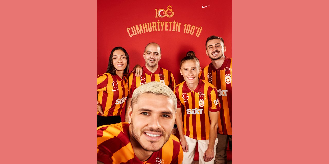 Galatasaray ve Nike, Cumhuriyet'in 100. Yılına Özel Muhteşem Kampanya Başlattı!