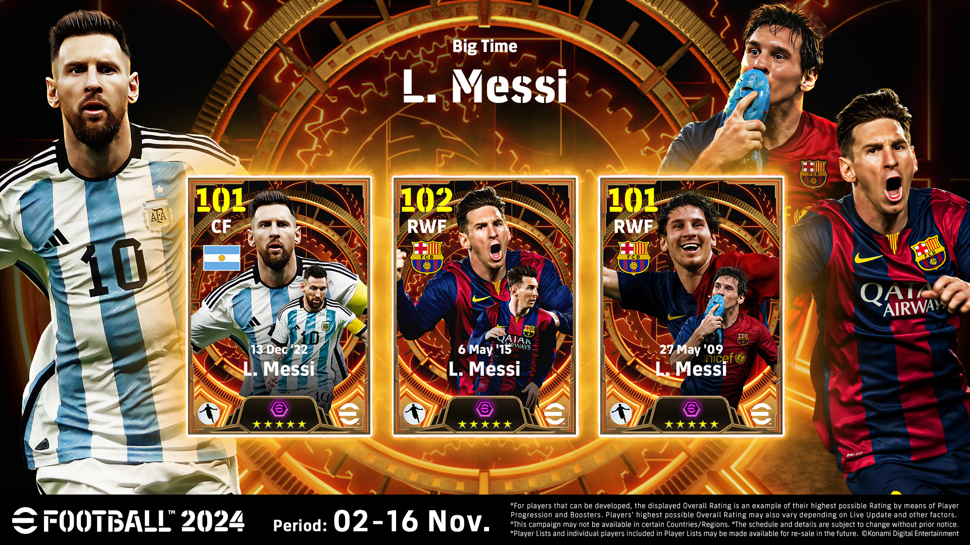 Efootball™”, Resmi Oyun Elçisi Lionel Messi'nin Bir Kez Daha Dünya Futbolunun En İyisi Seçilmesini Kutluyor!