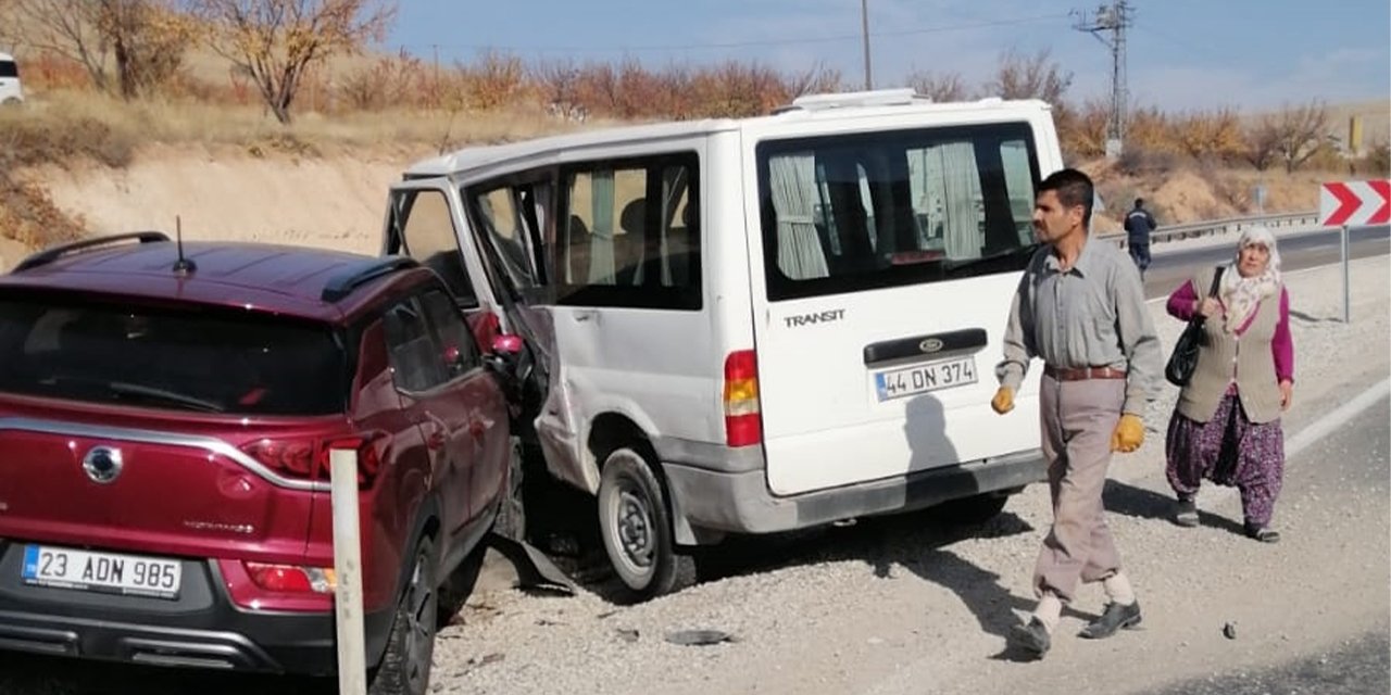 Malatya'da kaza: 5 kişi yaralandı