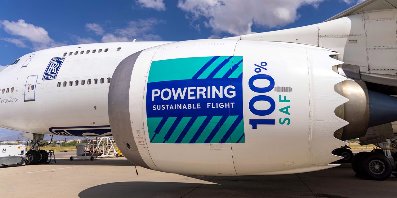 Rolls-Royce, %100 Sürdürülebilir Havacılık Yakıtı test programını başarıyla tamamladı
