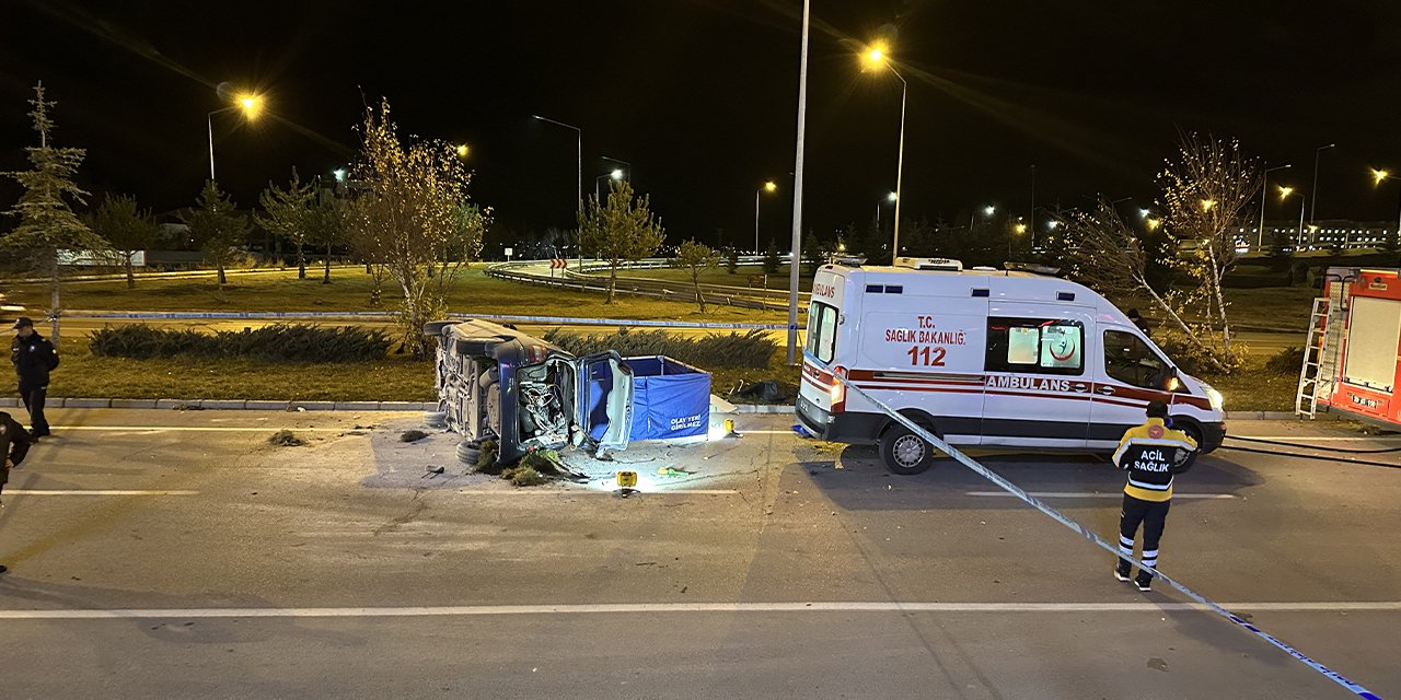 Erzurum'da feci kaza: 1 kişi öldü, 7 kişi yaralandı