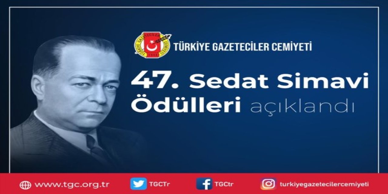 TGC 47. Sedat Simavi Ödülleri açıklandı