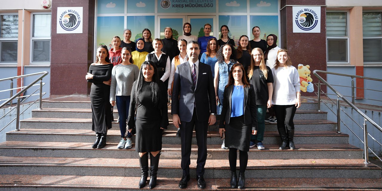 Kartal Belediye Başkanı Gökhan Yüksel’den Kreş Öğretmenlerine 24 Kasım Sürprizi
