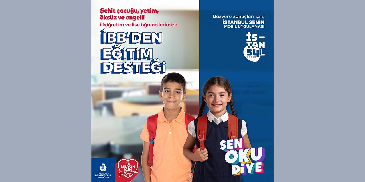 İBB İstanbullu çocuklara bu sene de destek veriyor