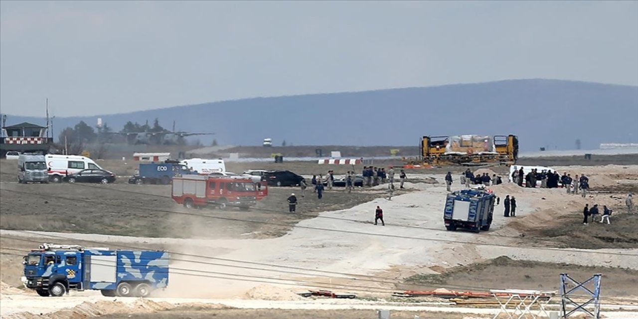 Konya'da askeri eğitim uçağı düştü: 1 Şehit